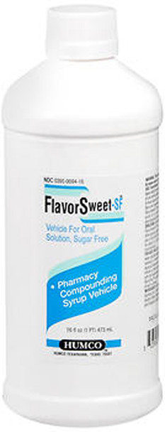 Humco Flavor Sweet-SF Sugarless Syrup Vehicle 16 oz
