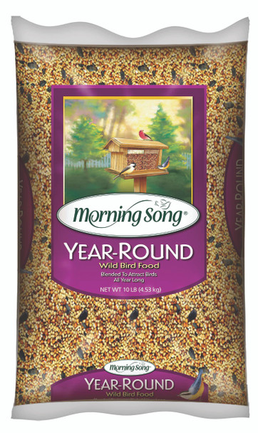 Morning Song Year-Round Wild Bird Food, 10-Pound