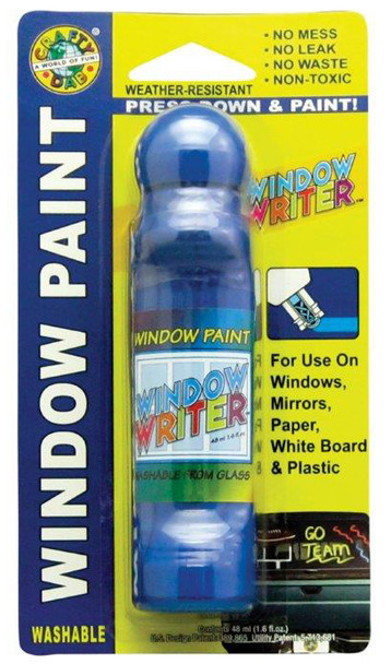 Crafty Dab Window Writer, Blue - 1.6 oz