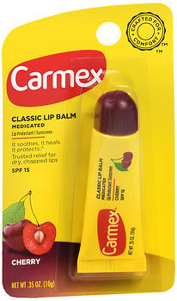 Carmex Lip Balm Tube Cherry - 12 ct