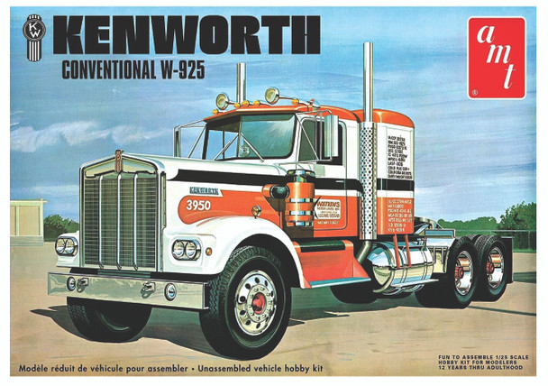AMT Kenworth W925 'Moving On' Semi Truck 1:25 Scale