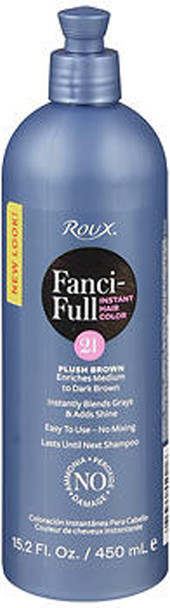 Roux Fanci-Full Instant Hair Color 21 Plush Brown - 15.2 oz