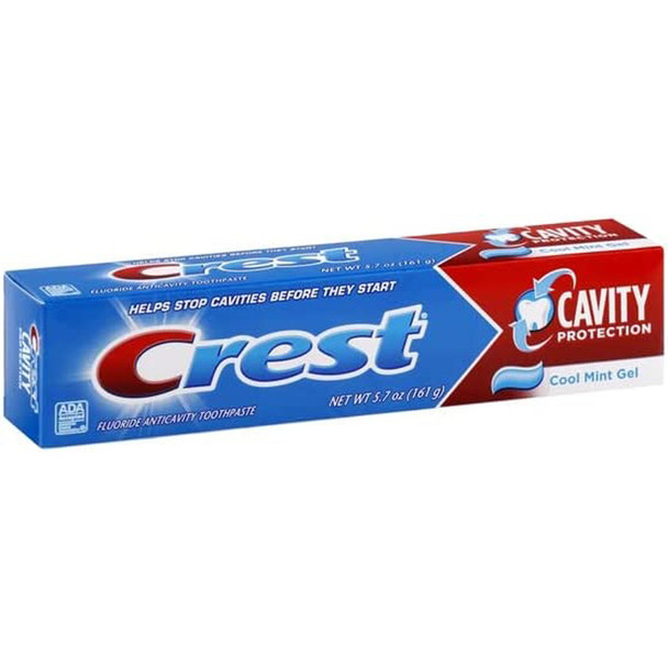 Crest Cavity Protection Toothpaste Gel Cool Mint - 5.7 oz