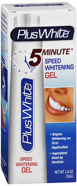 Plus White 5 Minute Speed Whitening Gel - 2 oz
