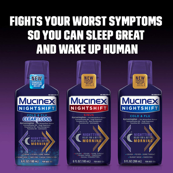 MUCINEX Nightshift Sinus 6 fl. oz.