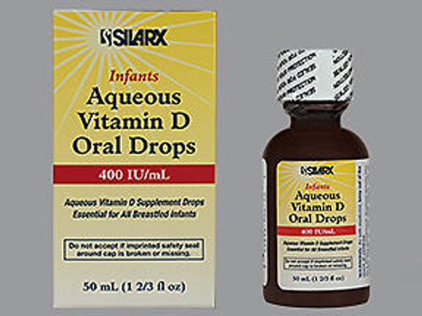 Silarx Aqueous Vitamin D Oral Drops 50ml
