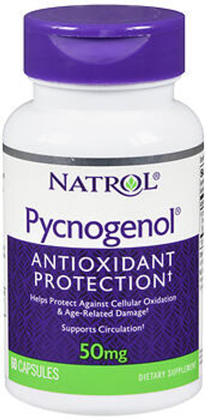 Natrol Pycnogenol 50 mg Capsules - 60 ct