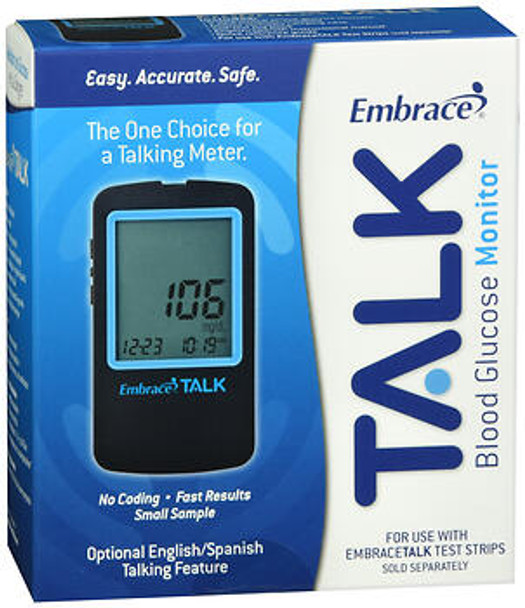 Embrace Talk Blood Glucose Monitor