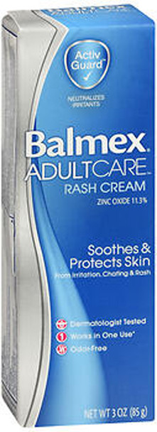 Balmex AdultCare Rash Cream - 3 oz