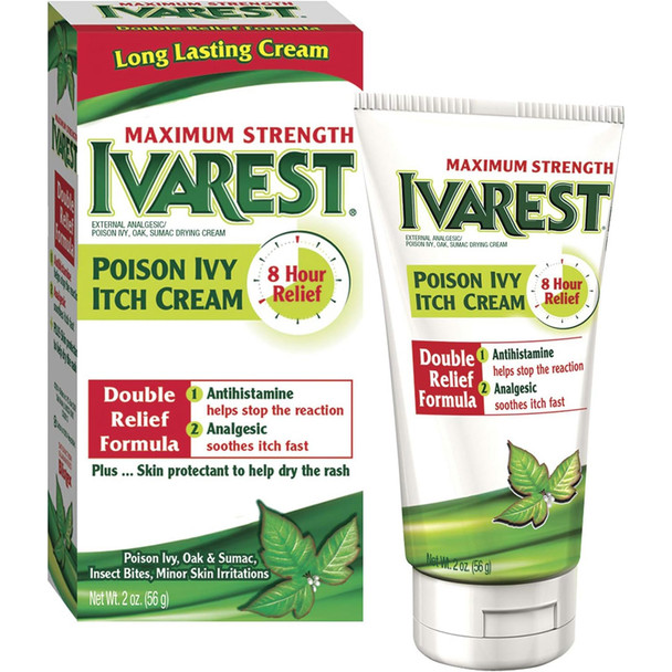Ivarest Poison Ivy Itch Cream Maximum Strength - 2 oz