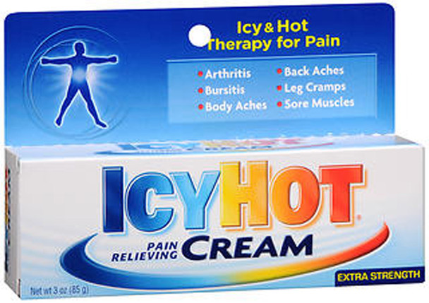 Icy Hot Pain Relieving Cream Extra Strength - 3 oz