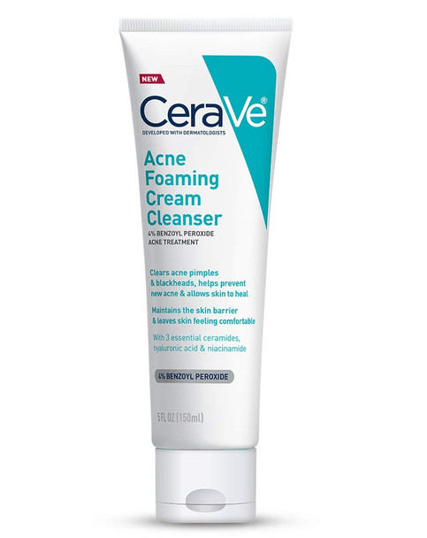 CeraVe Acne Foaming Cream Cleanser  - 5 oz