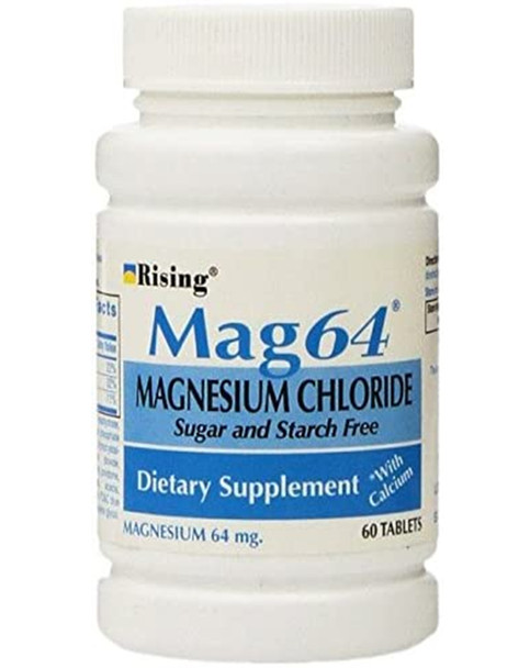 Generic Slow Mag Magnesium Chloride 64 Mg Enteric Coated Tablets - 60 Ea