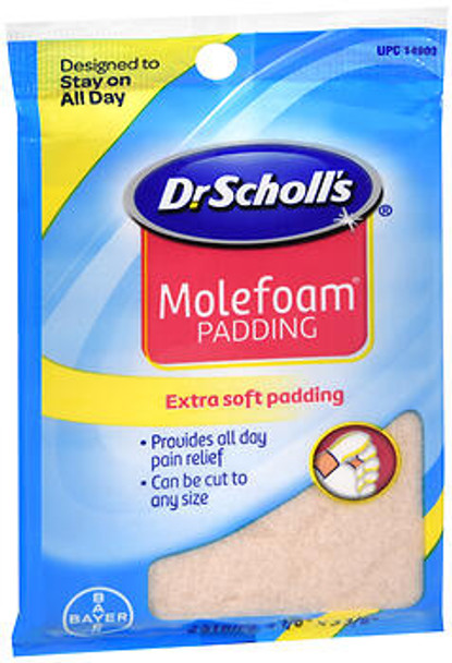 Dr. Scholl's Molefoam Padding Strips  - 2 each