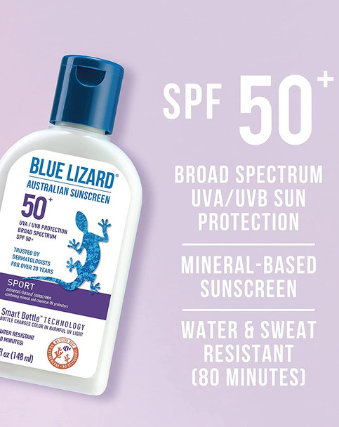 Blue Lizard Sunscreen Sport SPF 50+ - 5 fl oz