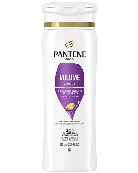 Pantene Pro-V 2 in 1 Shampoo & Conditioner Sheer Volume - 12 oz