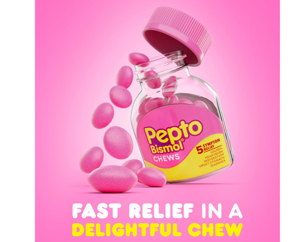 Pepto-Bismol Chews Chewable Tablets - 24 ct