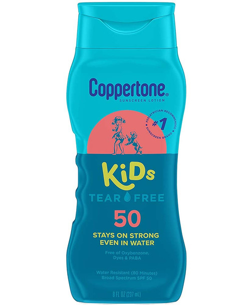 Coppertone SPF 50 Kids Tear Free Sunscreen Lotion - 8 oz