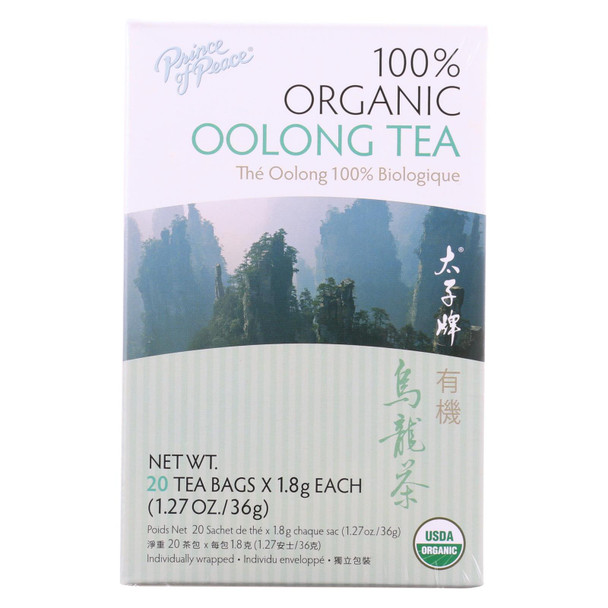 Prince Of Peace Organic Oolong Tea - 20 Tea Bags