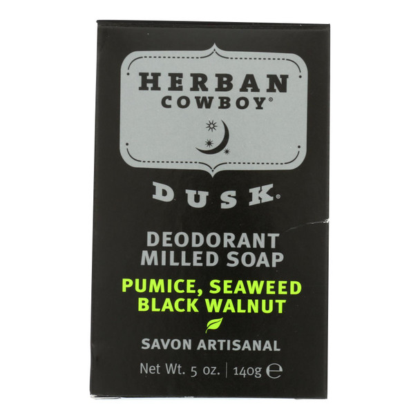 Herban Cowboy Milled Bar Soap Dusk - 5 Oz