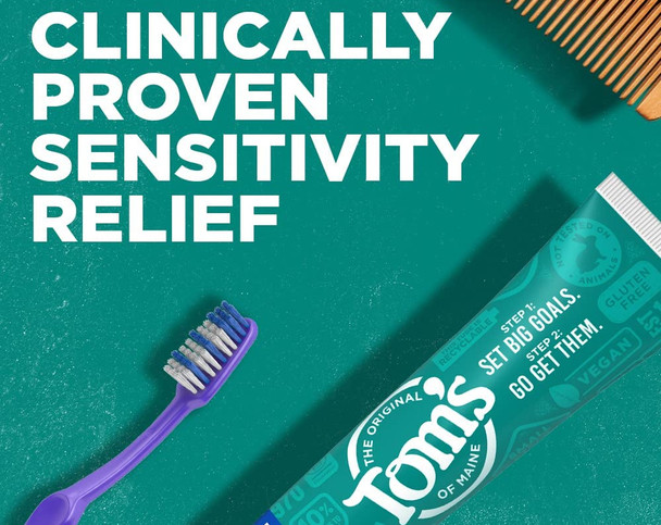 Tom's of Maine Rapid Relief Sensitive Toothpaste Fresh Mint - 4 oz