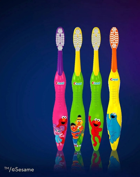 Crest Kid's Toothbrushes Sesame Street Soft - 2 ea