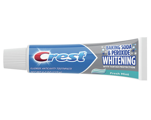 Crest Whitening Fluoride Anticavity Toothpaste Fresh Mint - 4.2 oz