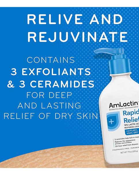 Amlactin Rapid Relief Restoring Lotion + Ceramides - 7.9 oz