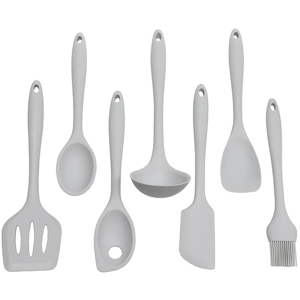 Silicone Basting Spoon, Gray