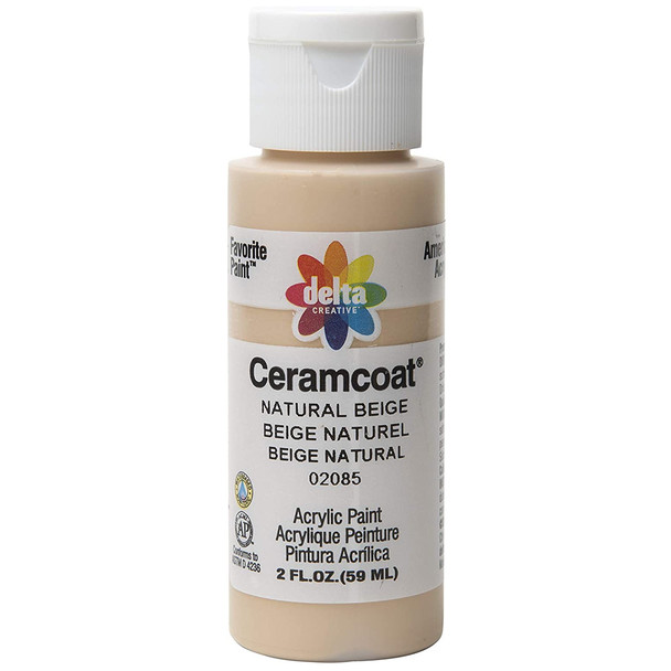 Ceramcoat Paint Natural Beige 2 oz