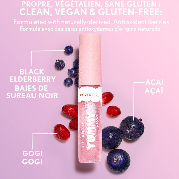 Covergirl Clean Fresh Yummy Gloss, Coconuts About You-1 Pgk