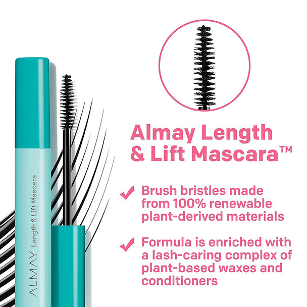 Almay Length & Lift Mascara,  Black - 1 Pkg