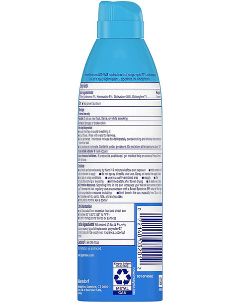 Coppertone Sunscreen Spray Complete SPF 50 - 5.5 oz