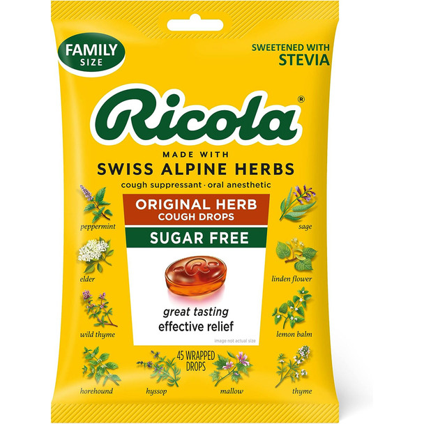 Ricola Cough Drops The Original Natural Herb - 45 ct