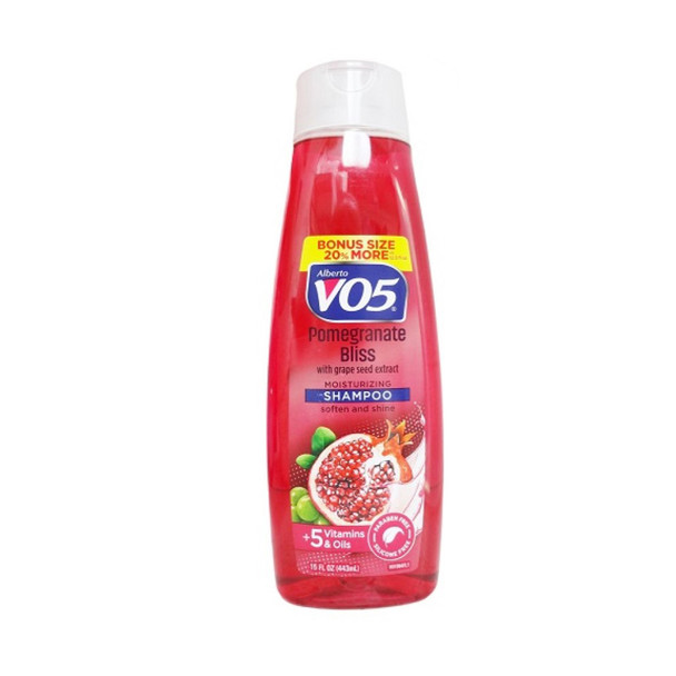 VO5 Moisturizing Shampoo, Pomegranate Bliss - 15 oz