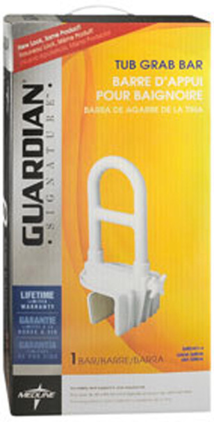 Medline Guardian, Signature Tub Grab Bar - 1ea