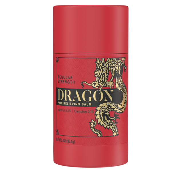 Dragon Rollup Pain Relieving Balm, Regular Strength, Broad Spectrum - 3.4 oz