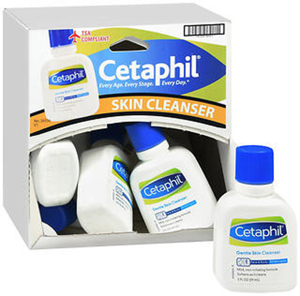 Cetaphil Gentle Skin Cleanser Lotion -  2 oz Tray of 12