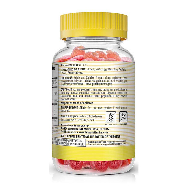 Mason Natrual Sambucus Elderberry - 60 Gummies