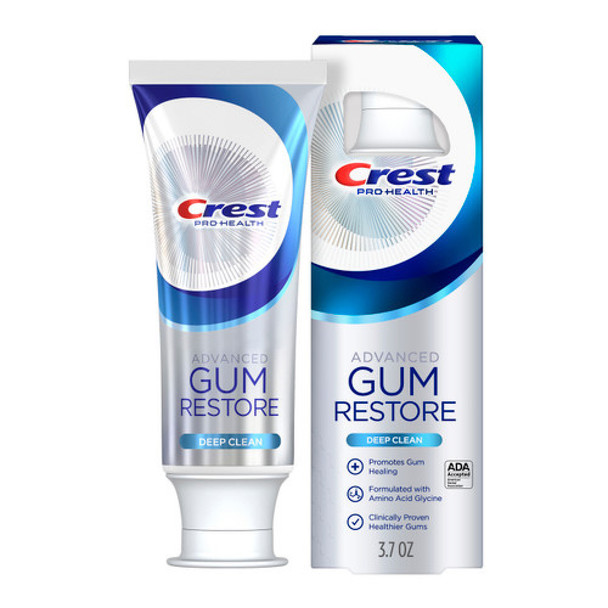 Crest Pro-Health Advanced Gum Restore Fluoride Toothpaste, Deep Clean - 3.7