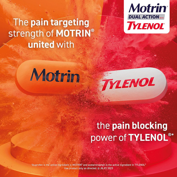 Motrin Dual Action with Tylenol - 120 ct