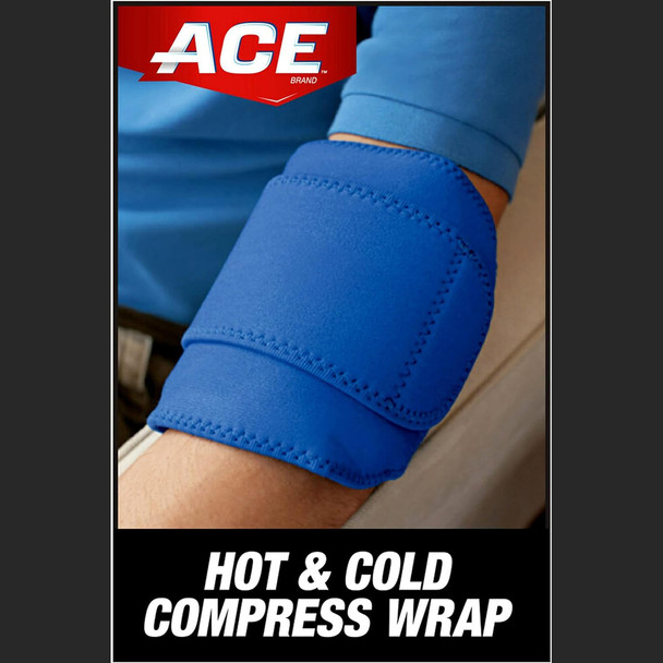 ACE Cold/Hot Multi Purpose Compress Wrap, Blue - 1 ct