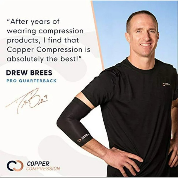 Copper Compression Knee Brace and Support Sleve