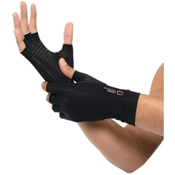 Copper Compression Arthritis Gloves, S/M - 1 ct