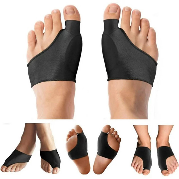 Copper Compression Bunion Pad and Corrector, Black, L/XL - 1 ct