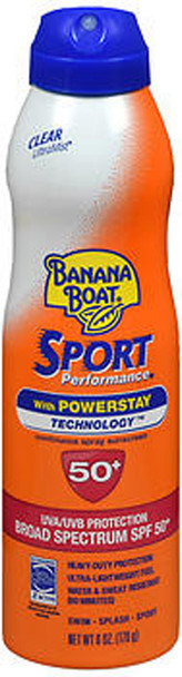 Banana Boat Sport Performance Continuous Spray Sunscreen SPF 50+ - 6 oz