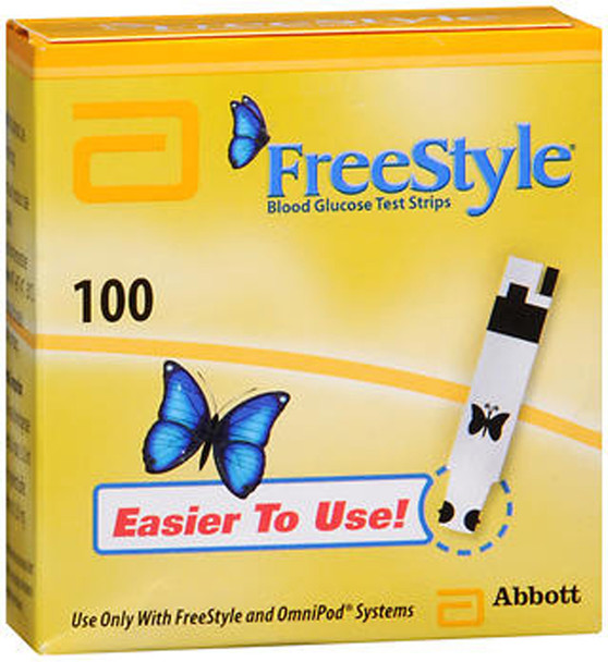 FreeStyle Blood Glucose Test Strips - 100 ct