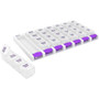 Ezy Dose Medication Organizer Four-a-Day Weekly One-Day-at-a-Time #67133 - 1 Each