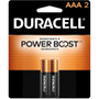 Duracell Coppertop AAA Alkaline Batteries 1.5 Volt - 2 ct