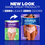 Always Discreet Underwear Maximum Absorbency Size Large - 3pks of 17